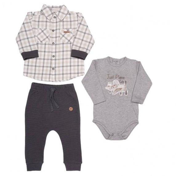 Conjunto Body Menino 3P�s 