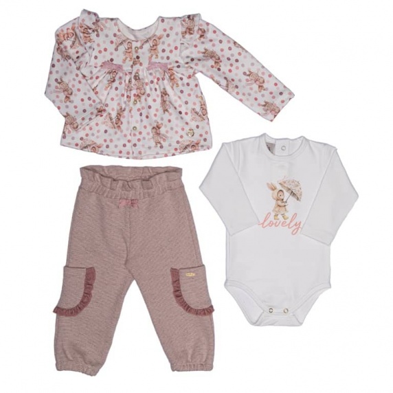 Conjunto Menina 3 Pe�as 