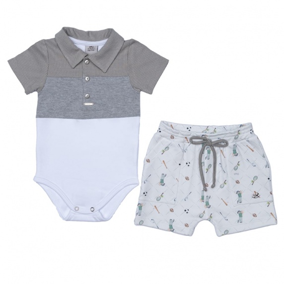 Conjunto Body Ursos Golf