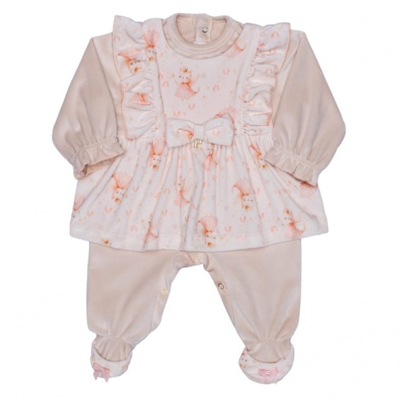 Macac�o Menina Plush Salm�o