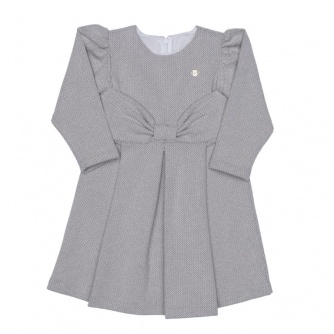 Vestido Menina Tweed La�o