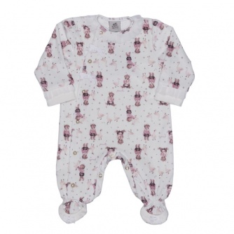 Macac�o Menina Plush Ursas