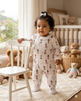 Macac�o Menina Plush Ursas