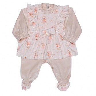Macac�o Menina Plush Salm�o