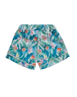 Short Menina Estampa Laranjas