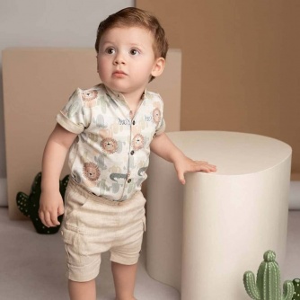 Conjunto Body Curto Leo 